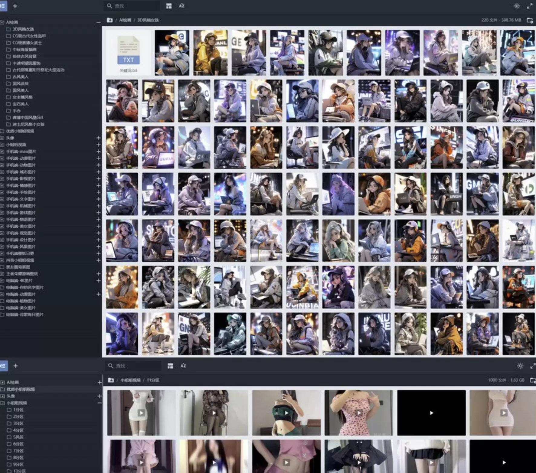 图库资源整站打包源码 附图片库(共190G)