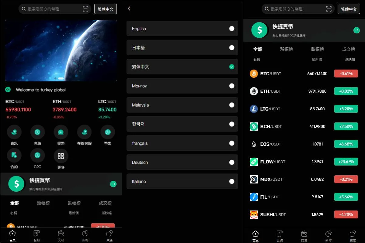 全开源9语言交易所源码/币币交易+合约交易+秒合约交易