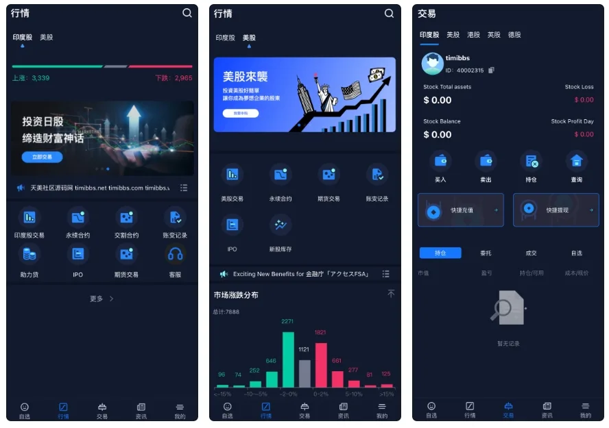13国语言综合交易所股票源码/美股印度股源码/前端uniapp纯源码
